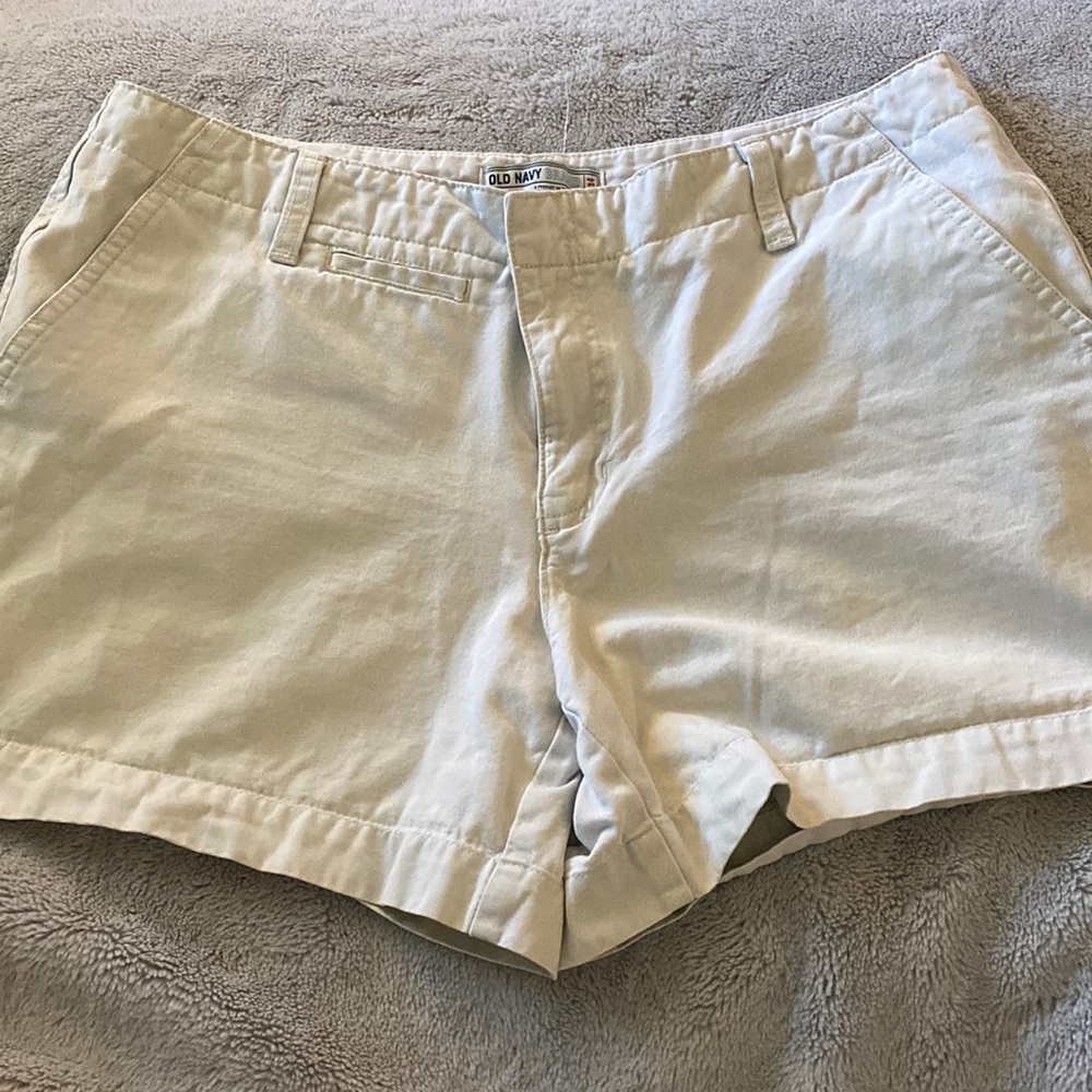 🛑 2/$20 w disc shipping Old Navy Khaki Shorts Sz 10